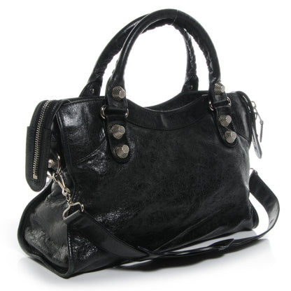 Balenciaga Agneau Giant 21 Silver Hardware City Black 4 of 9