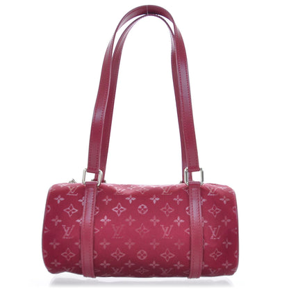 Louis Vuitton Satin Monogram Mini Papillon Red 1 of 9