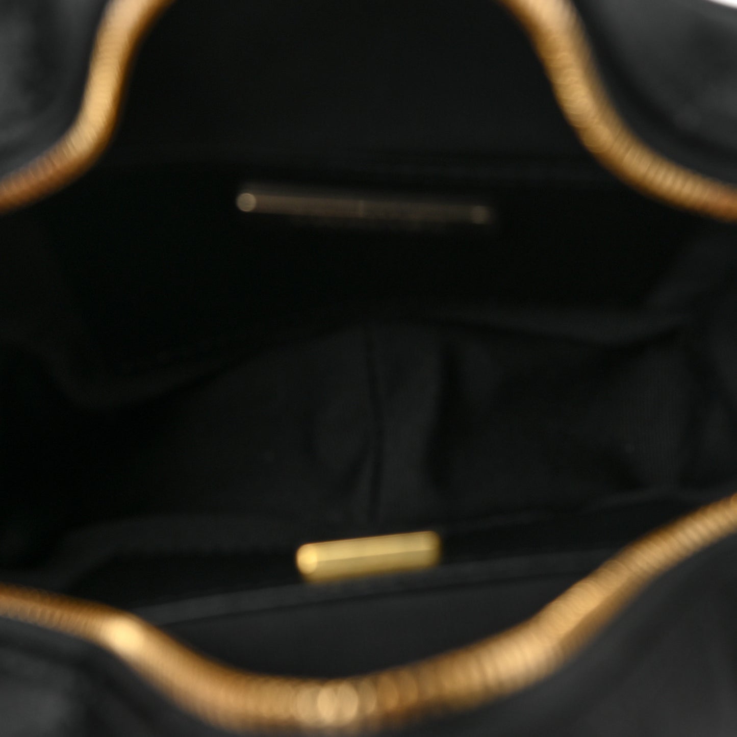Satin Walk Of Fame Bag Black