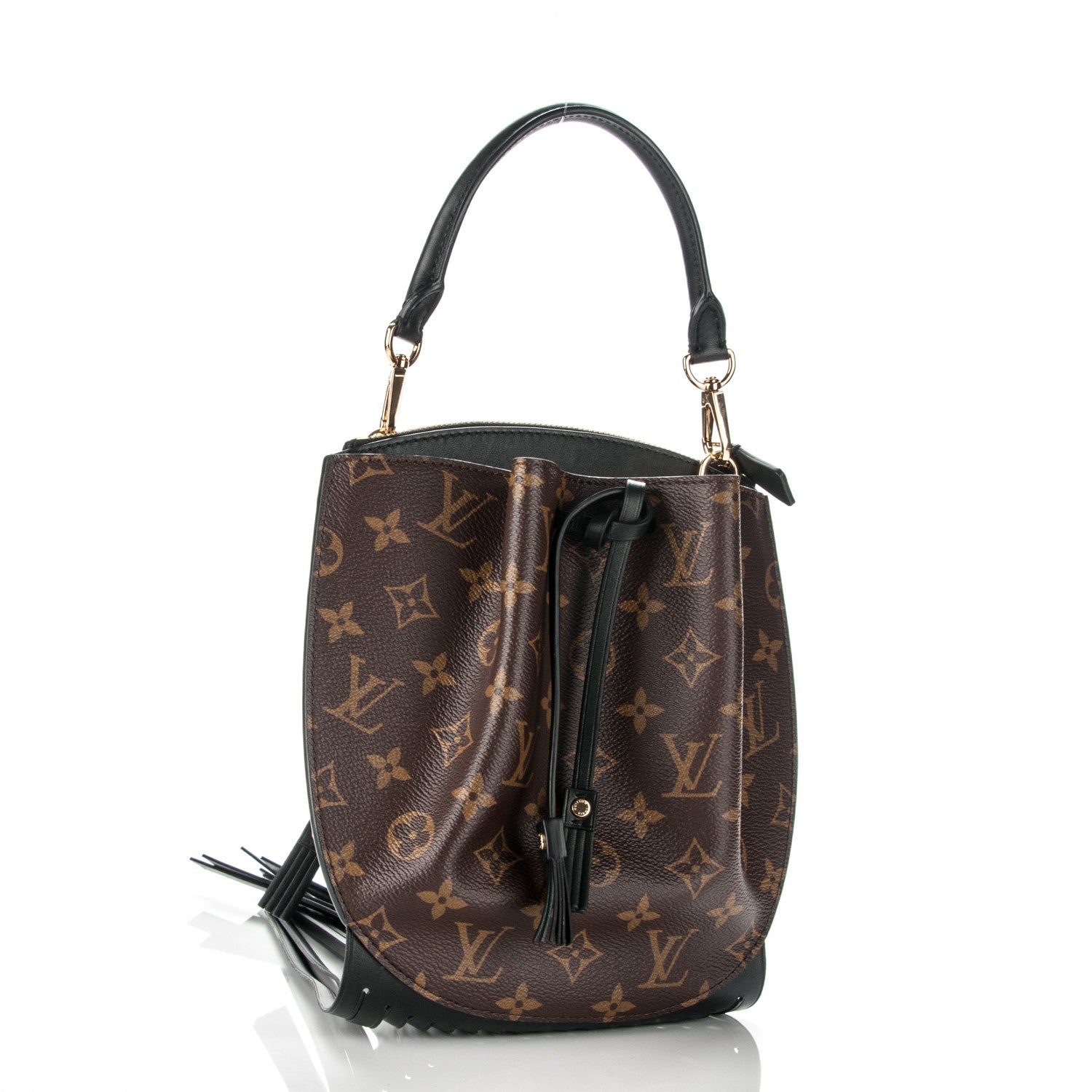 Louis Vuitton Monogram Fringed Noe 3 of 6