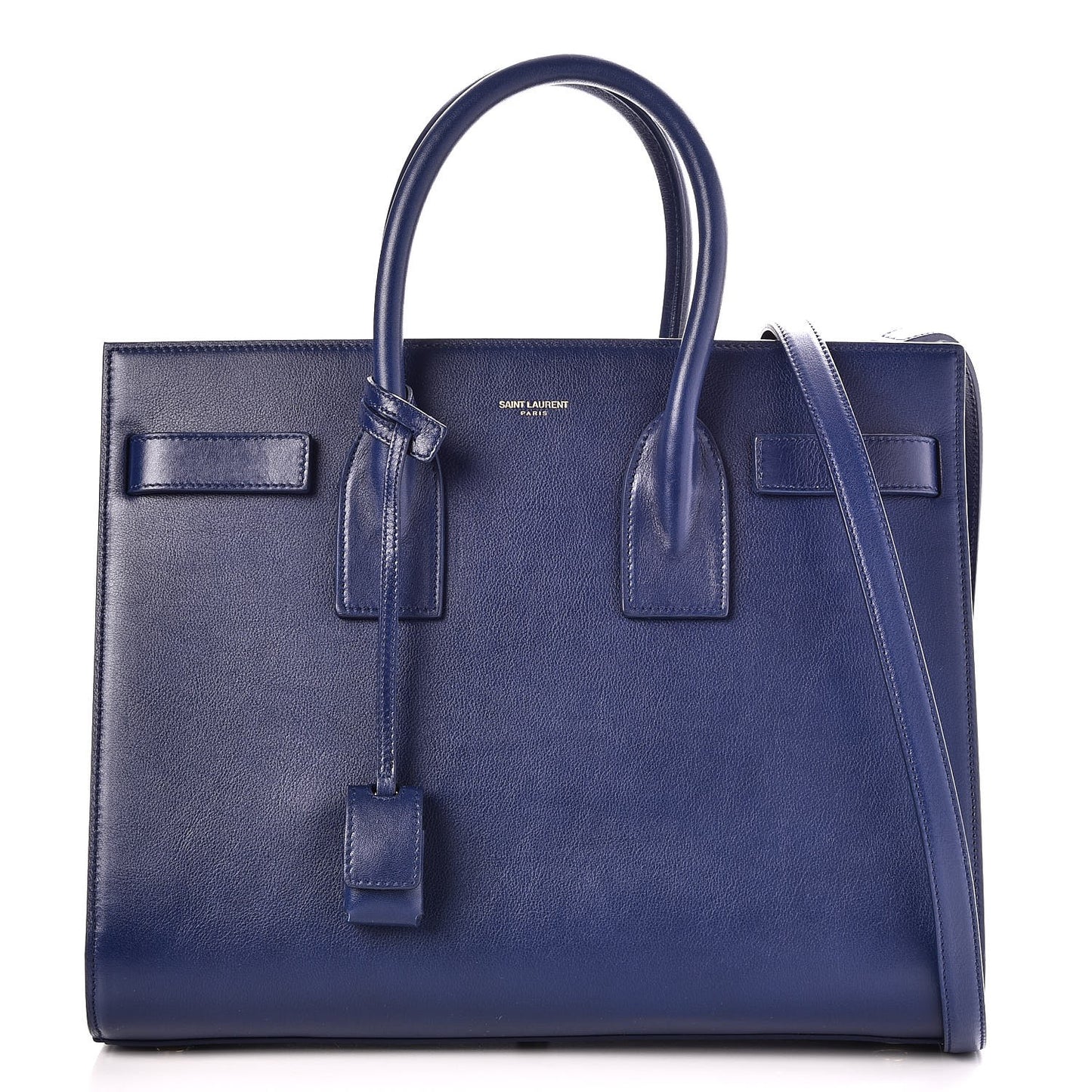 Calfskin Small Sac De Jour Blue