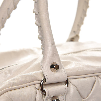 Balenciaga Chevre Quilted Matelasse MM White 9 of 16