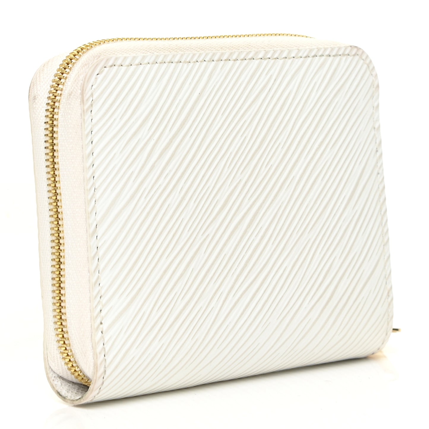 Epi Love Lock Zippy Coin Purse White