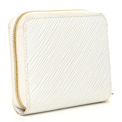 Louis Vuitton Epi Love Lock Zippy Coin Purse White 3 of 16