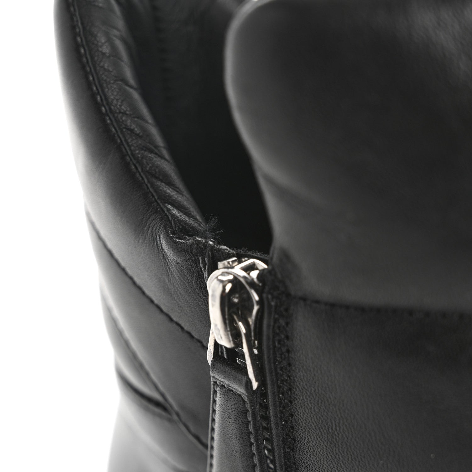 Chanel Lambskin Velvet Quilted Cap Toe Short Boots 40 Black 12 of 12