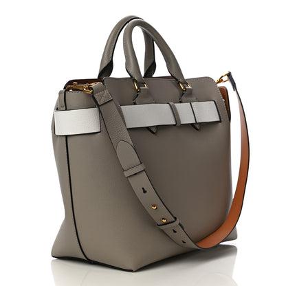 Burberry Soft Grain Calfskin Medium Belt Bag Mineral Grey 2 of 8