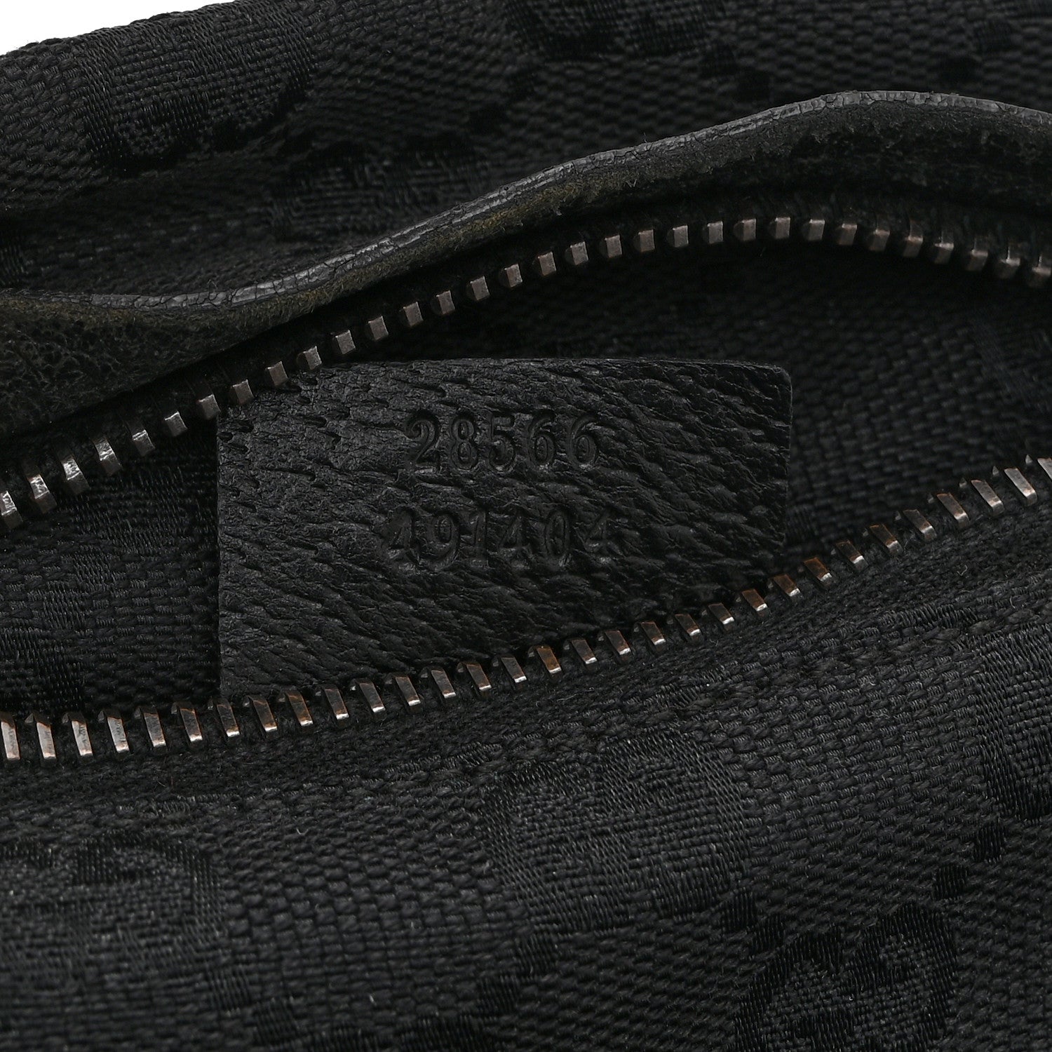 Gucci GG Monogram Double Pocket Belt Bag Black 7 of 10