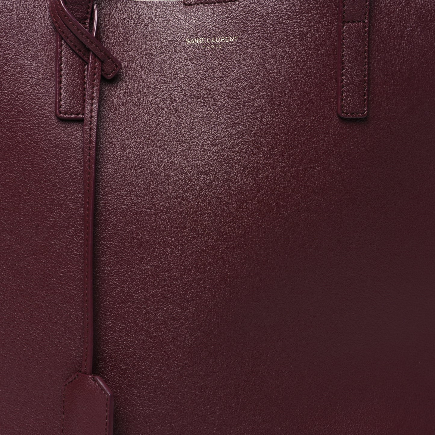 Calfskin Medium Shopping Tote Palissandre