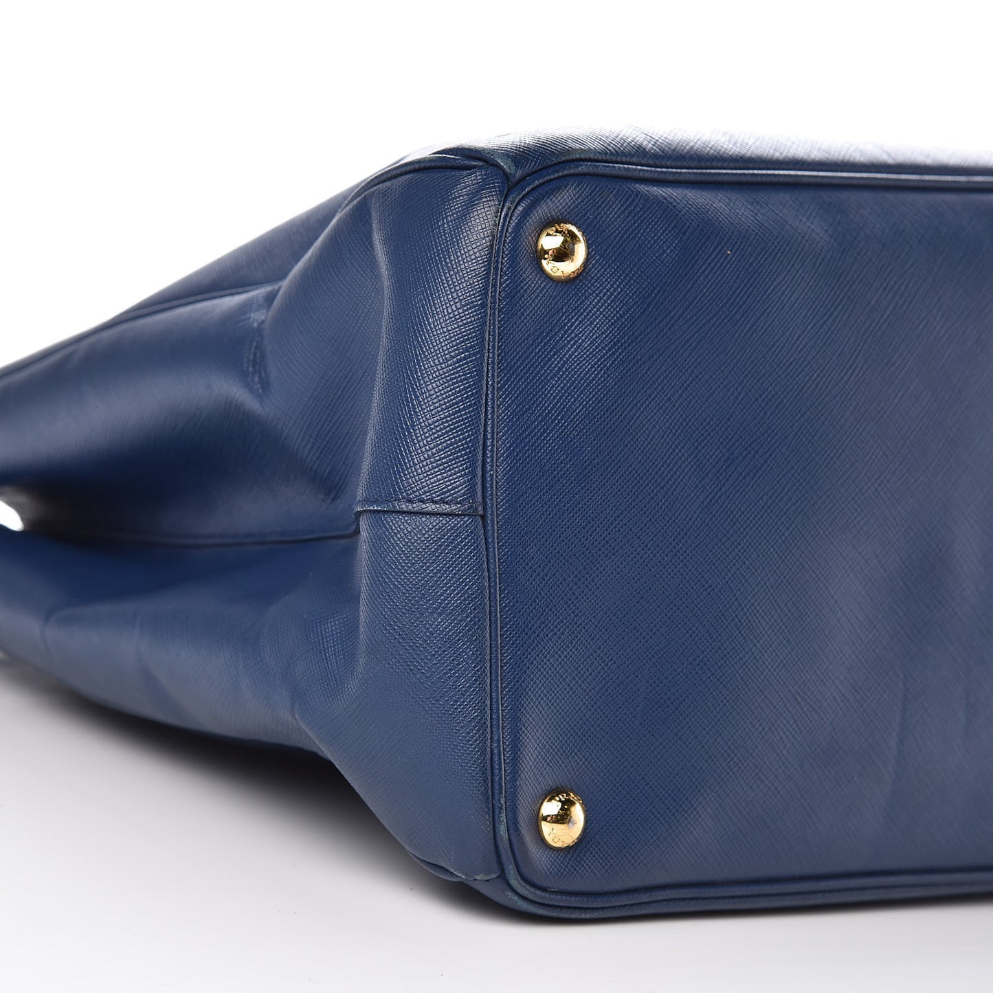Saffiano Lux Extra Large Galleria Double Zip Tote Bluette