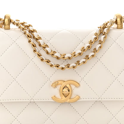 Chanel Calfskin Quilted Mini Perfect Fit Flap White 8 of 11