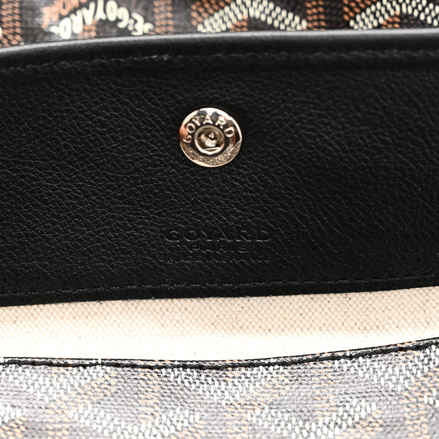 Goyard Goyardine Saint Louis PM Black 7 of 12