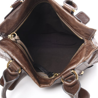 Chloe Calfskin Bay Tote Brown 5 of 16