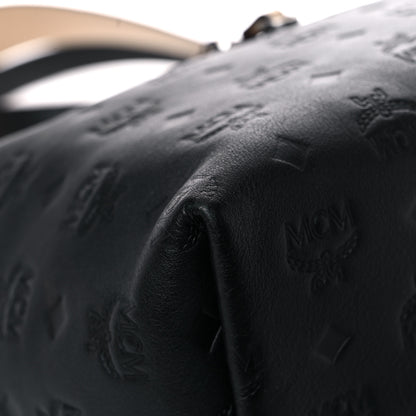 MCM Calfskin Ottomar Large Klara Hobo Black 8 of 14