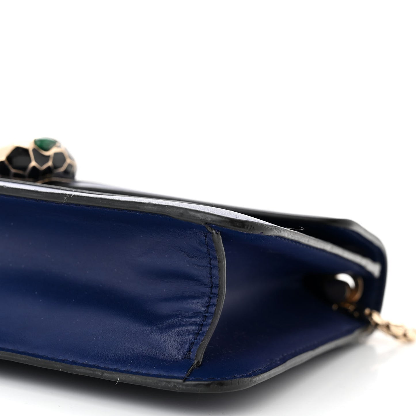 Calfskin Serpenti Forever Crossbody Bag Blue