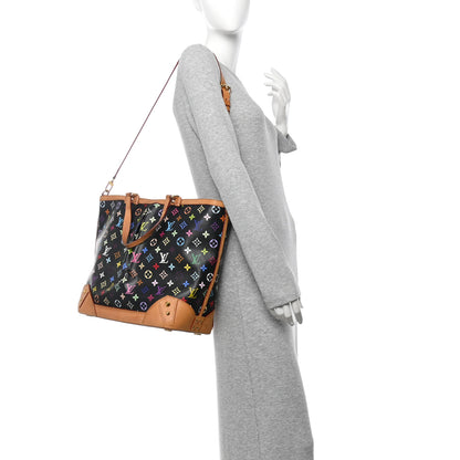 Louis Vuitton Monogram Multicolor Sharleen GM Black 2 of 12