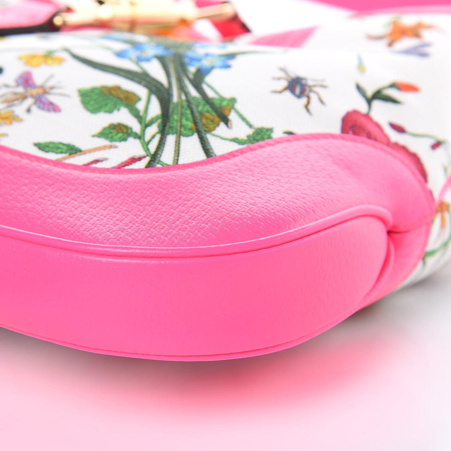 Canvas Flora Medium Jackie Hobo Fuchsia