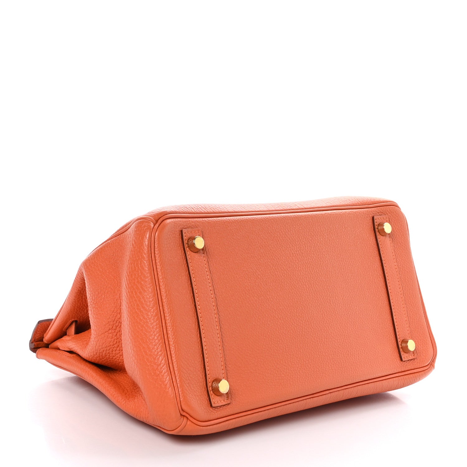 Hermes Togo BIRKIN 30 Orange 4 of 11