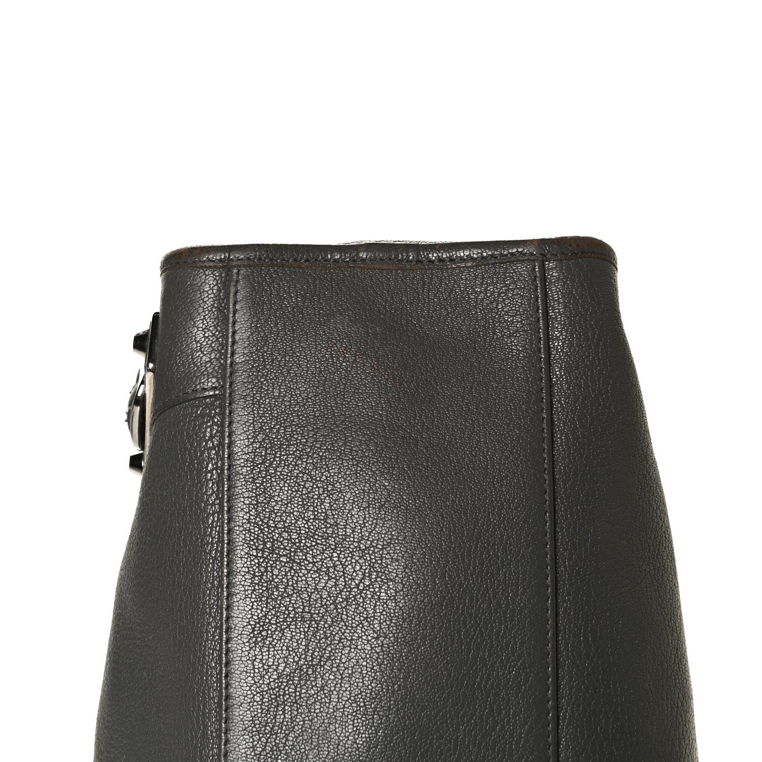 Balenciaga Chevre Silver Metallic Edge Hardware City Gris Acier 20 of 22