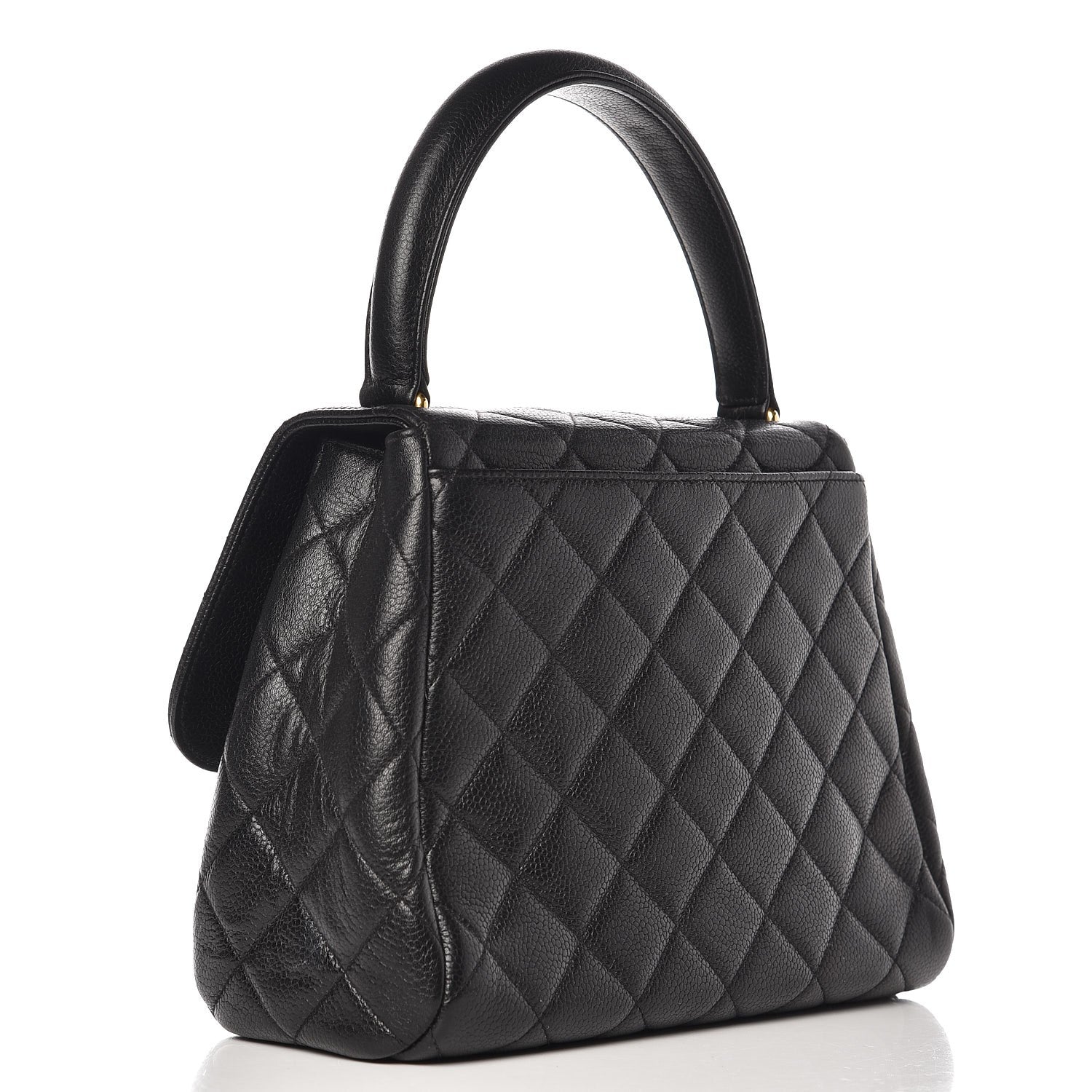 Chanel Caviar Quilted Medium Kelly Flap Bag Black 3 of 10