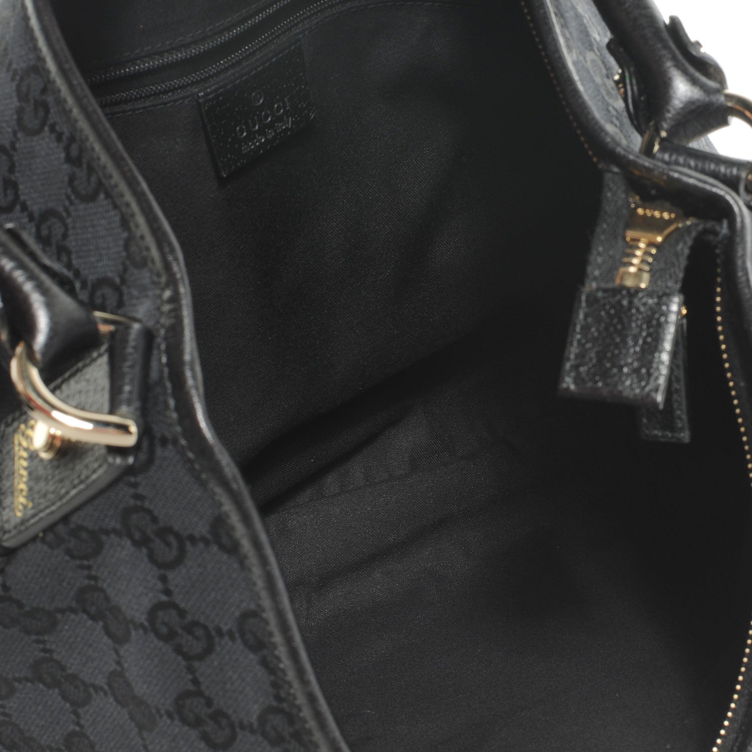 Gucci Monogram Abbey Hobo Black 5 of 7