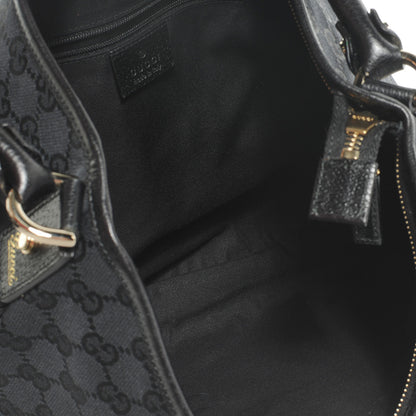 Gucci Monogram Abbey Hobo Black 5 of 7