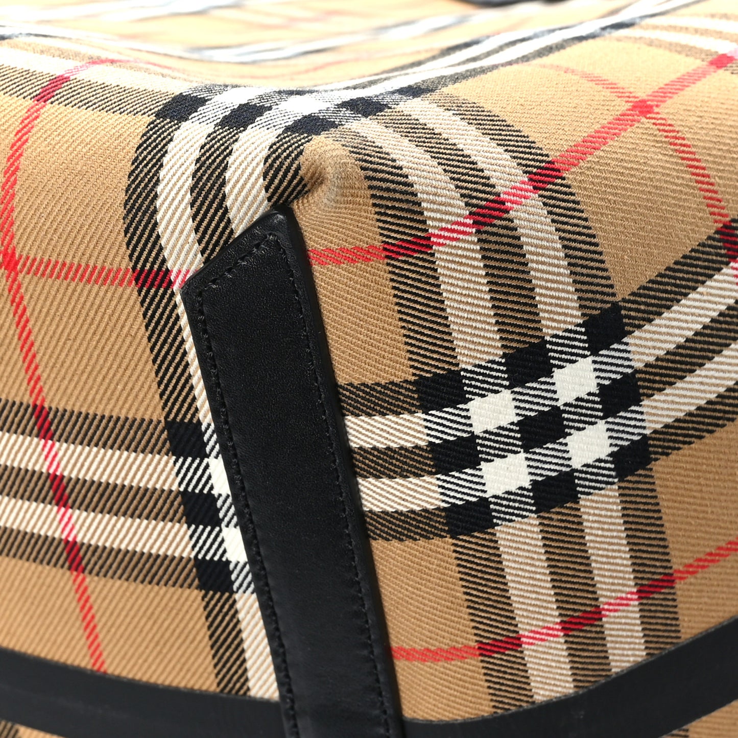 Vintage Check Extra Large The Giant Reversible Tote Antique Yellow