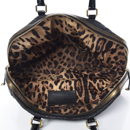 Dolce & Gabbana Calfskin Quilted Miss Marylou Hobo Bag Black 5 of 24