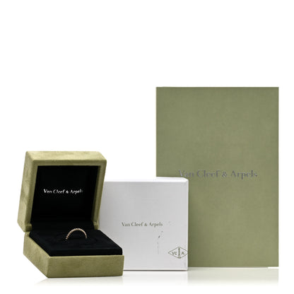 Van Cleef & Arpels 18K Yellow Gold Small Perlee Ring 52 6 5 of 5