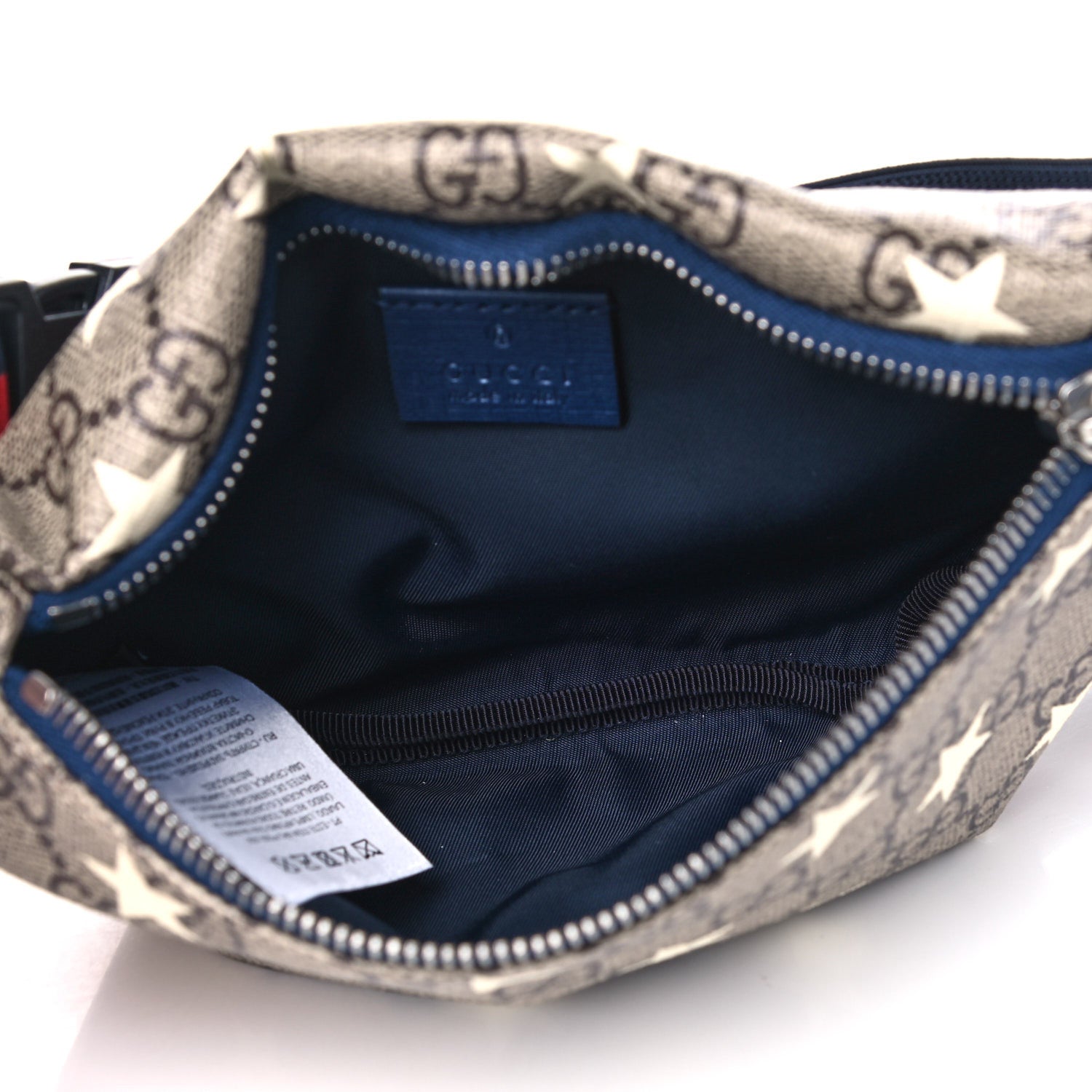 Gucci GG Supreme Monogram Stars Childrens Belt Bag 8 of 12