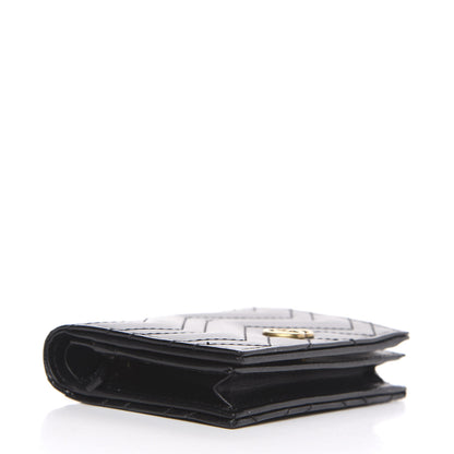 Gucci Calfskin Matelasse GG Marmont Card Case Wallet Black 3 of 6