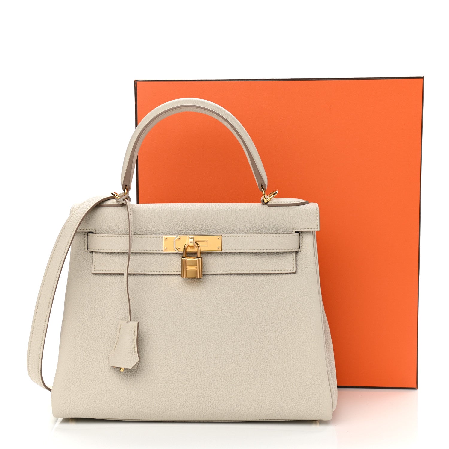 Hermes Togo Kelly Retourne 28 Beton 11 of 11
