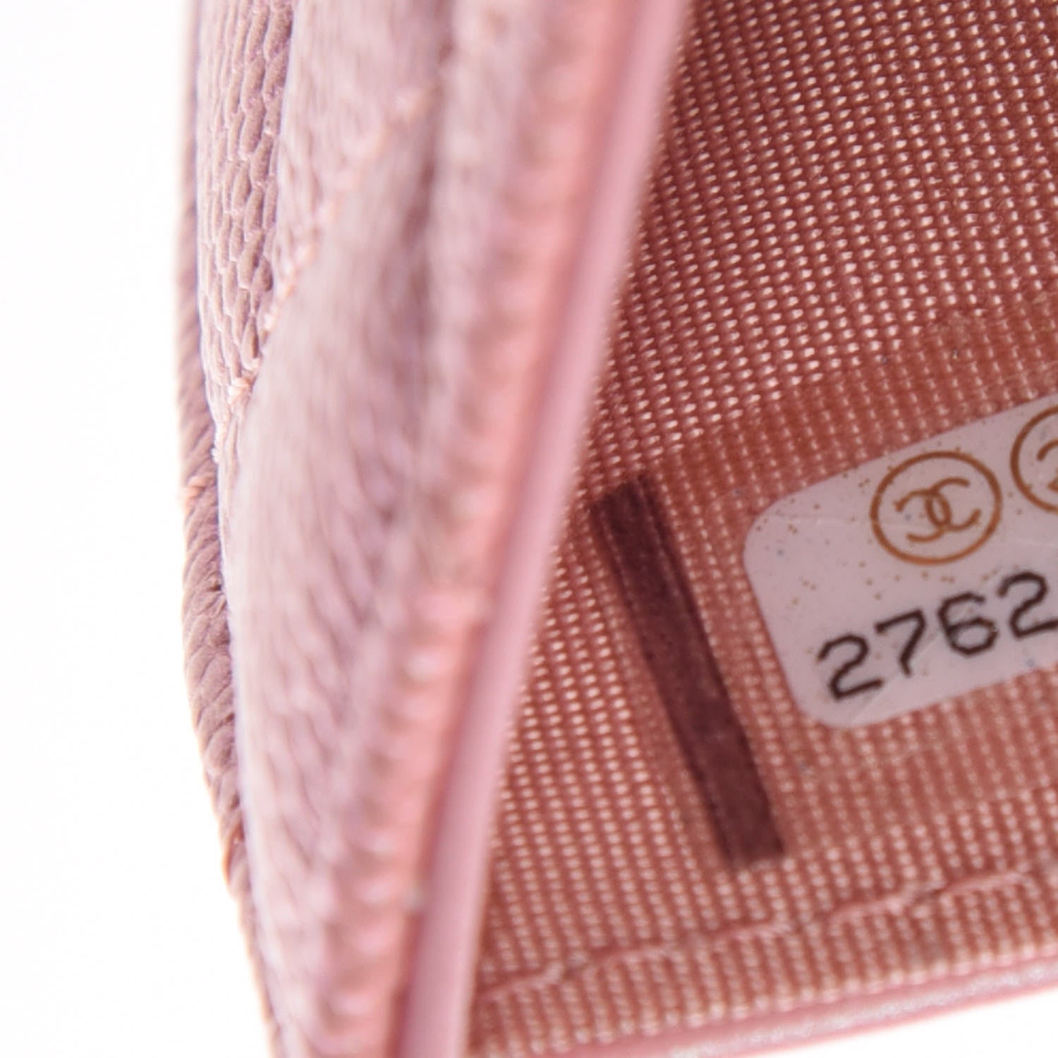 Chanel Iridescent Caviar Small Quilted Flap Wallet Rose Pink 8 of 9