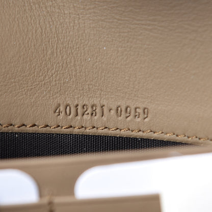 Gucci GG Supreme Monogram Mini Dionysus Chain Wallet Beige Taupe 7 of 10