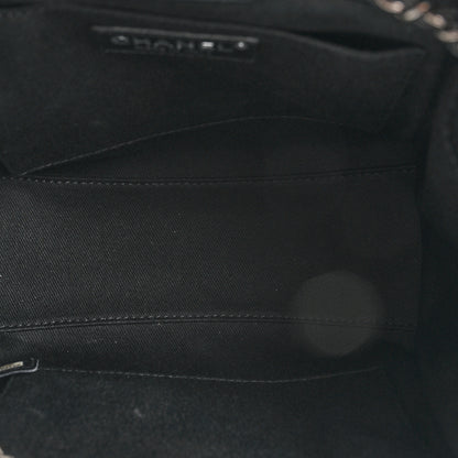 Chanel Caviar Quilted Small CC Bucket Bag Beige 5 of 9