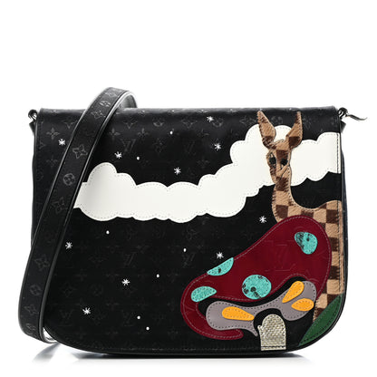 Louis Vuitton Satin Mini Monogram Conte De Fees Patchwork Musette Black 1 of 4
