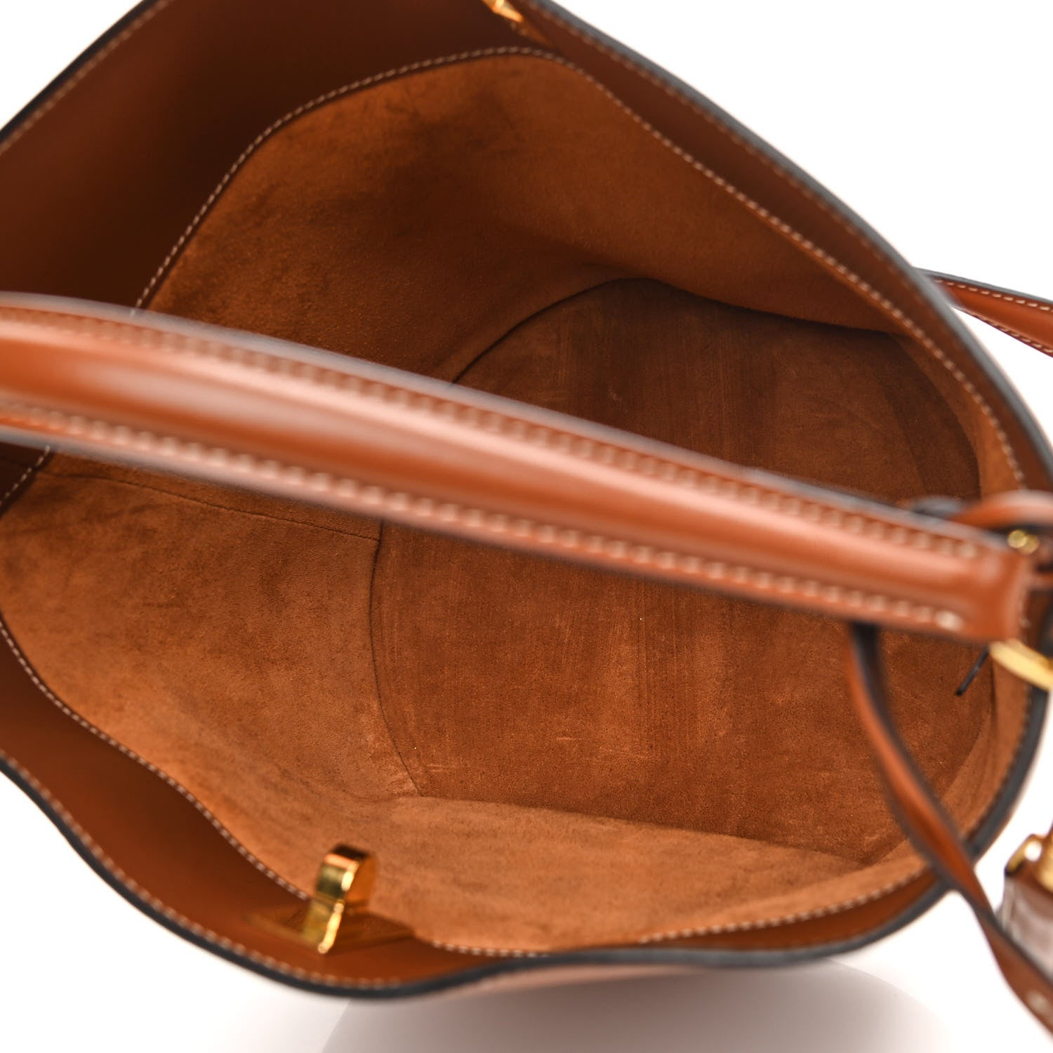 Celine Smooth Calfskin Bucket 16 Bag Tan 6 of 10
