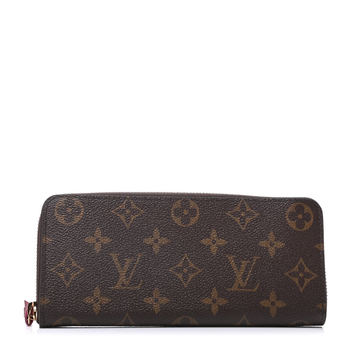 Monogram Clemence Wallet Fuchsia