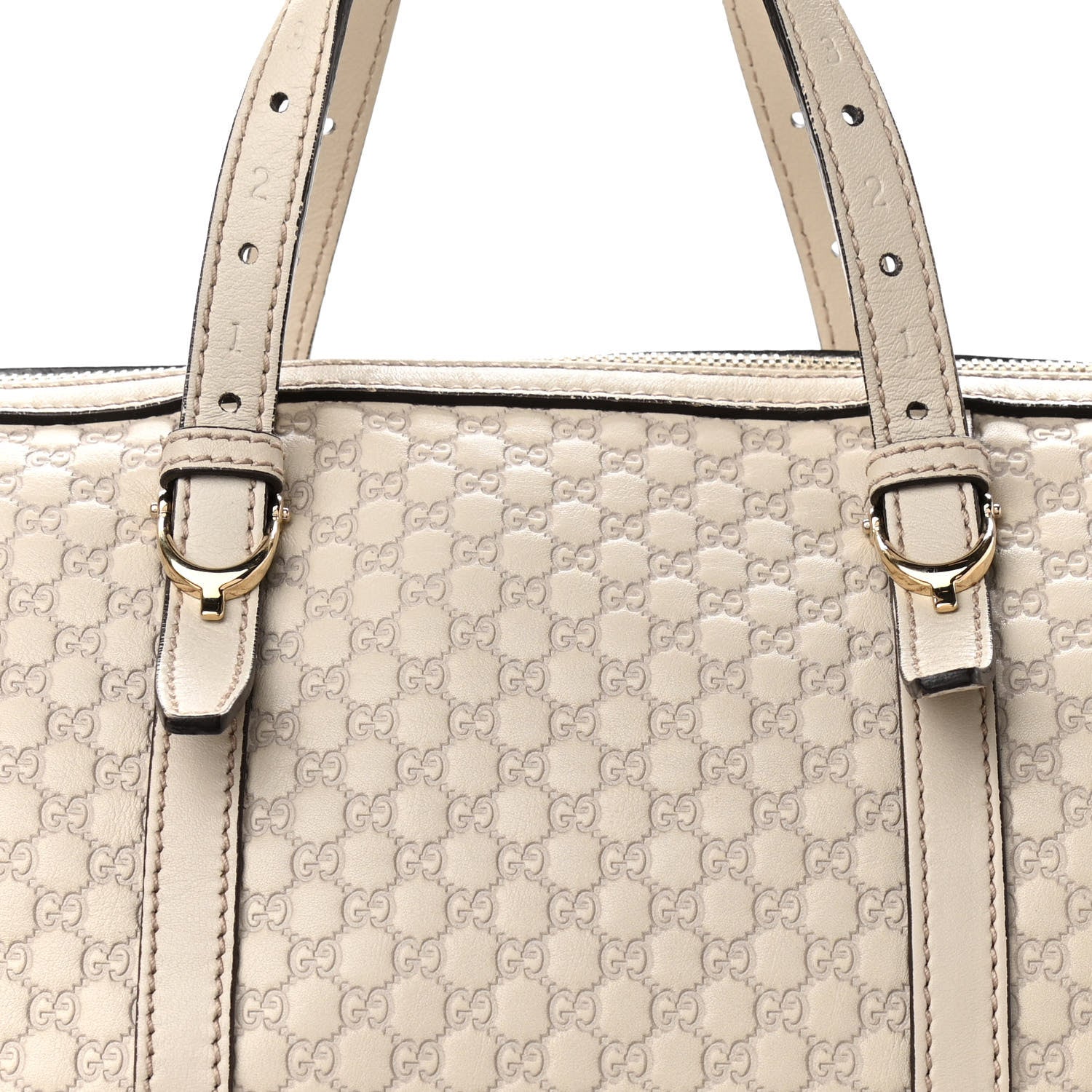 Gucci Soft Microguccissima Medium Nice Boston Off White 7 of 16