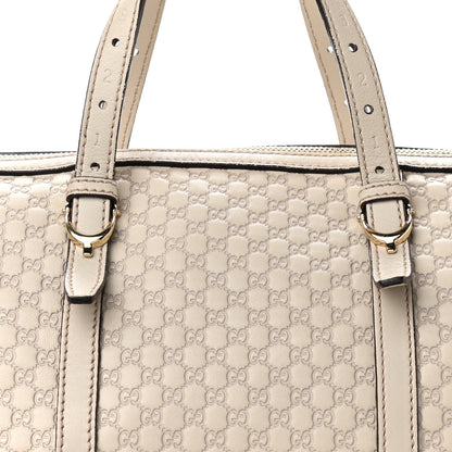 Gucci Soft Microguccissima Medium Nice Boston Off White 7 of 16