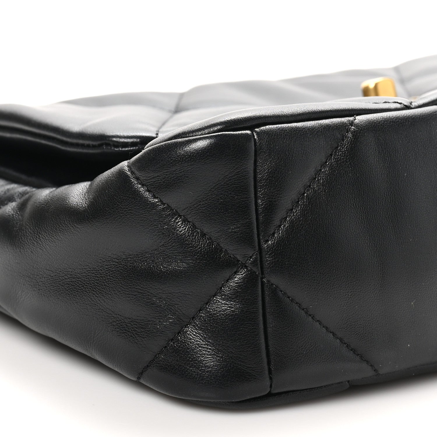 Chanel Lambskin Quilted Medium Chanel 19 Flap Black 9 of 12