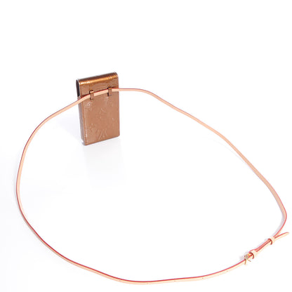 Louis Vuitton Vernis Greene Phone Case Bronze 3 of 7