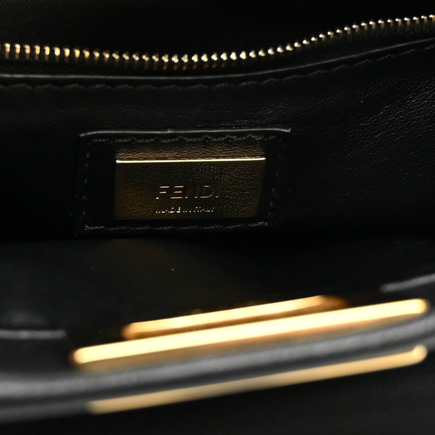Nappa Mini Peekaboo Iconic Satchel Black