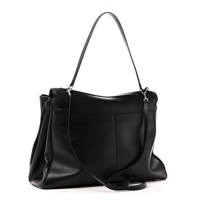 Balenciaga Smooth Calfskin Rodeo XL Top Handle Handbag Black 3 of 10