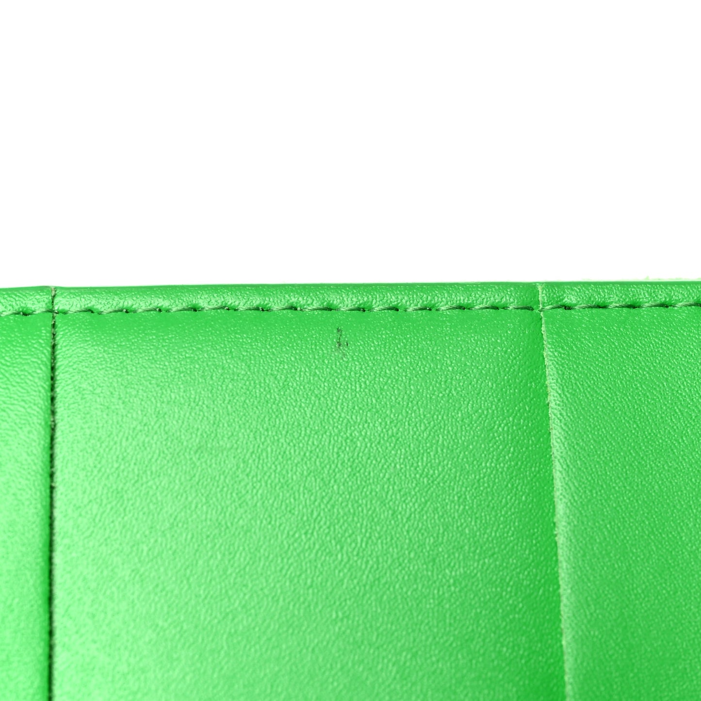 Calfskin Maxi Intrecciato Zip Wallet Parakeet