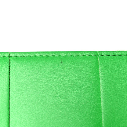 Bottega Veneta Calfskin Maxi Intrecciato Zip Wallet Parakeet 9 of 10