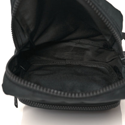Alexander McQueen Canvas Logo-Embroidered Messenger Bag Black 5 of 11