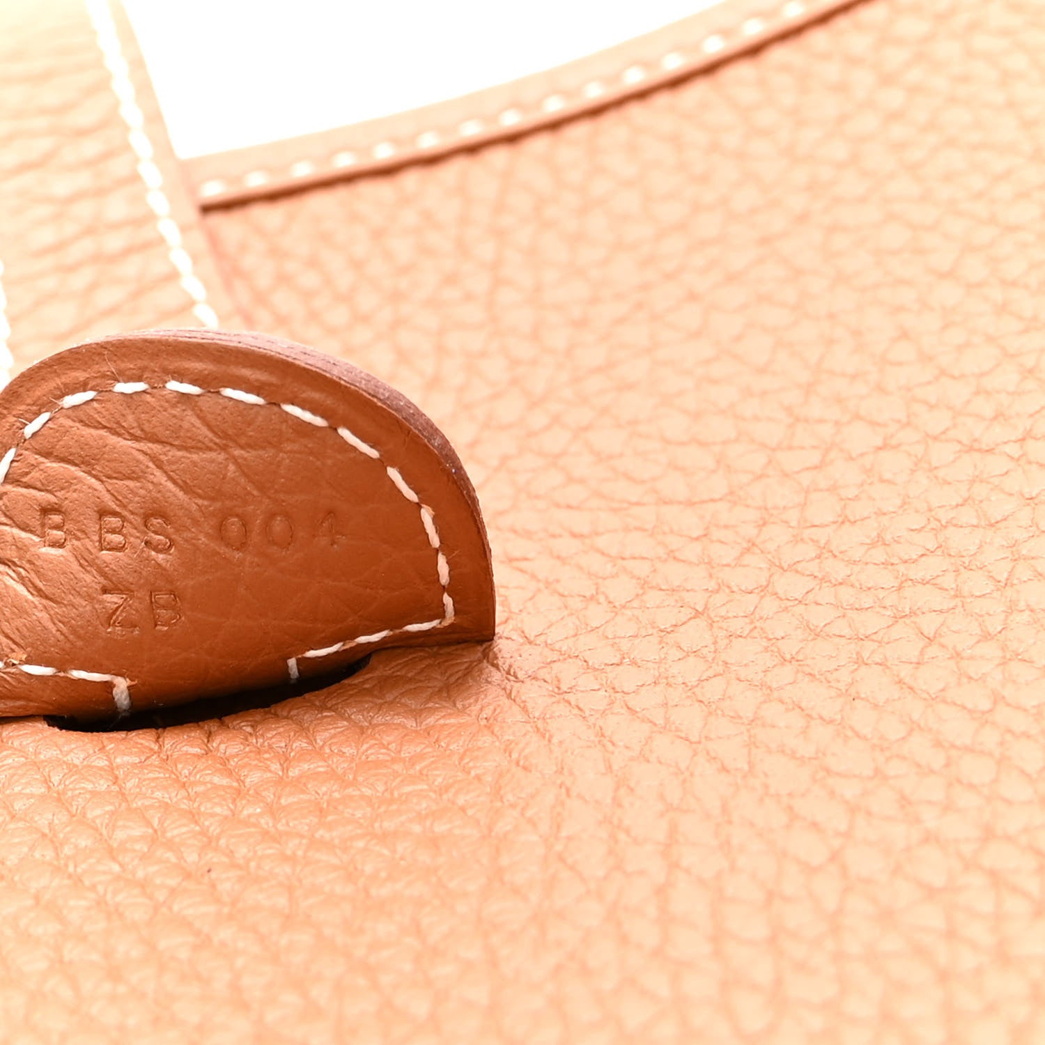 Hermes Taurillon Clemence Evelyne III PM Gold 8 of 12