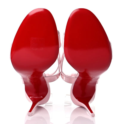 Christian Louboutin Patent Mara 100 Sandals 39.5 Poupee 7 of 8