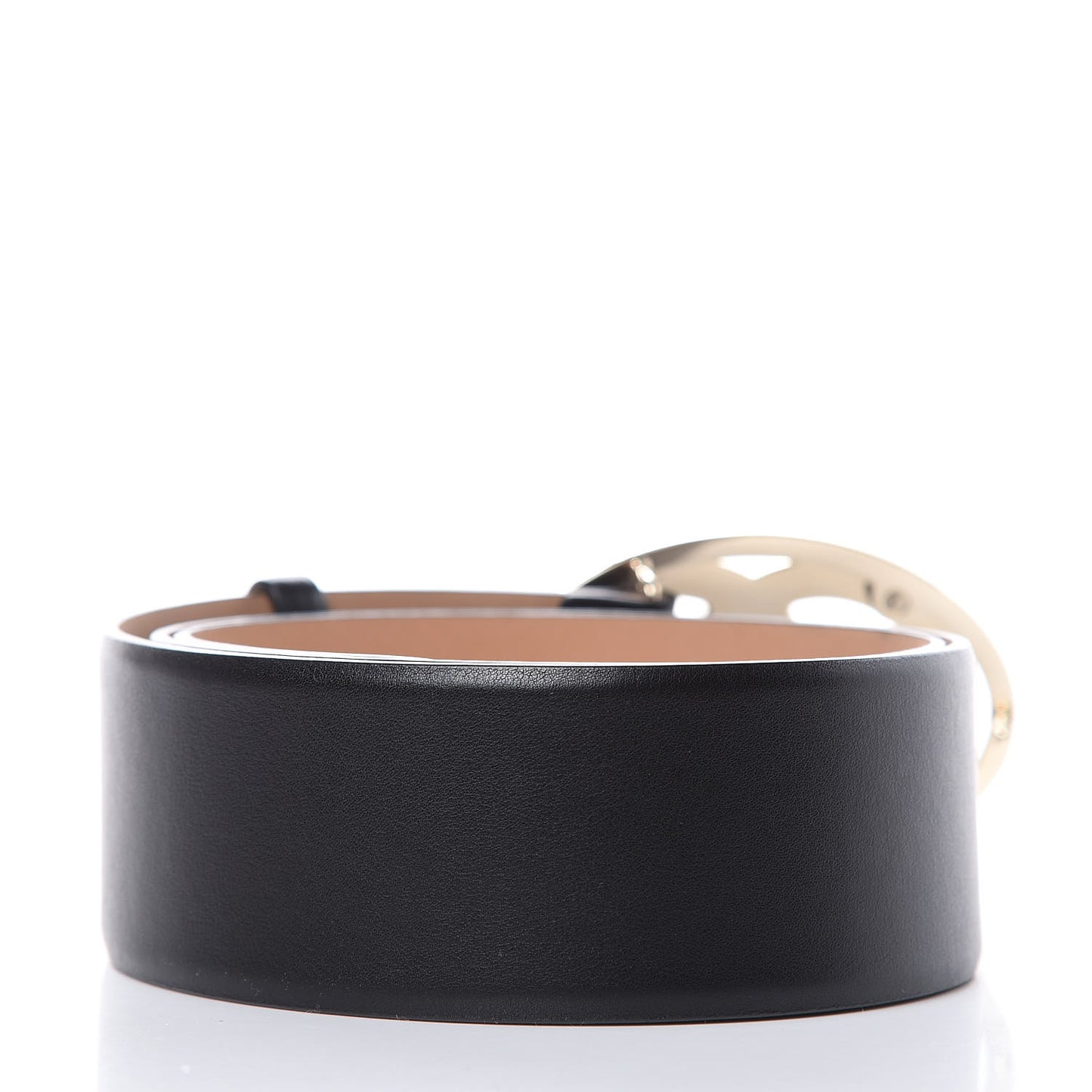 Calfskin CC Belt 85 34 Black