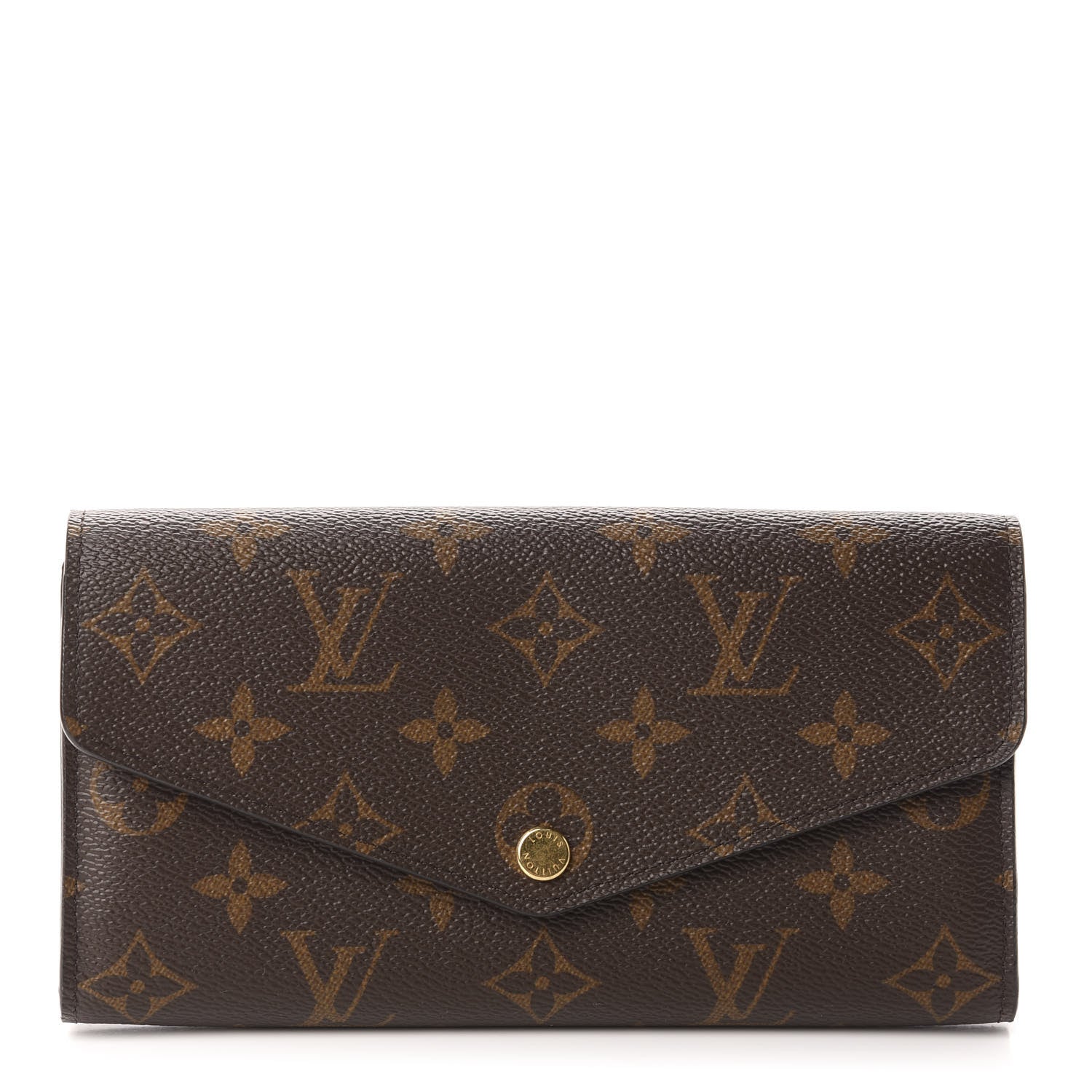 Louis Vuitton Monogram Sarah Wallet NM Coquelicot 1 of 7